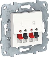 Розетка аудио без рамки Schneider Electric Unica New 1-м белый картинка